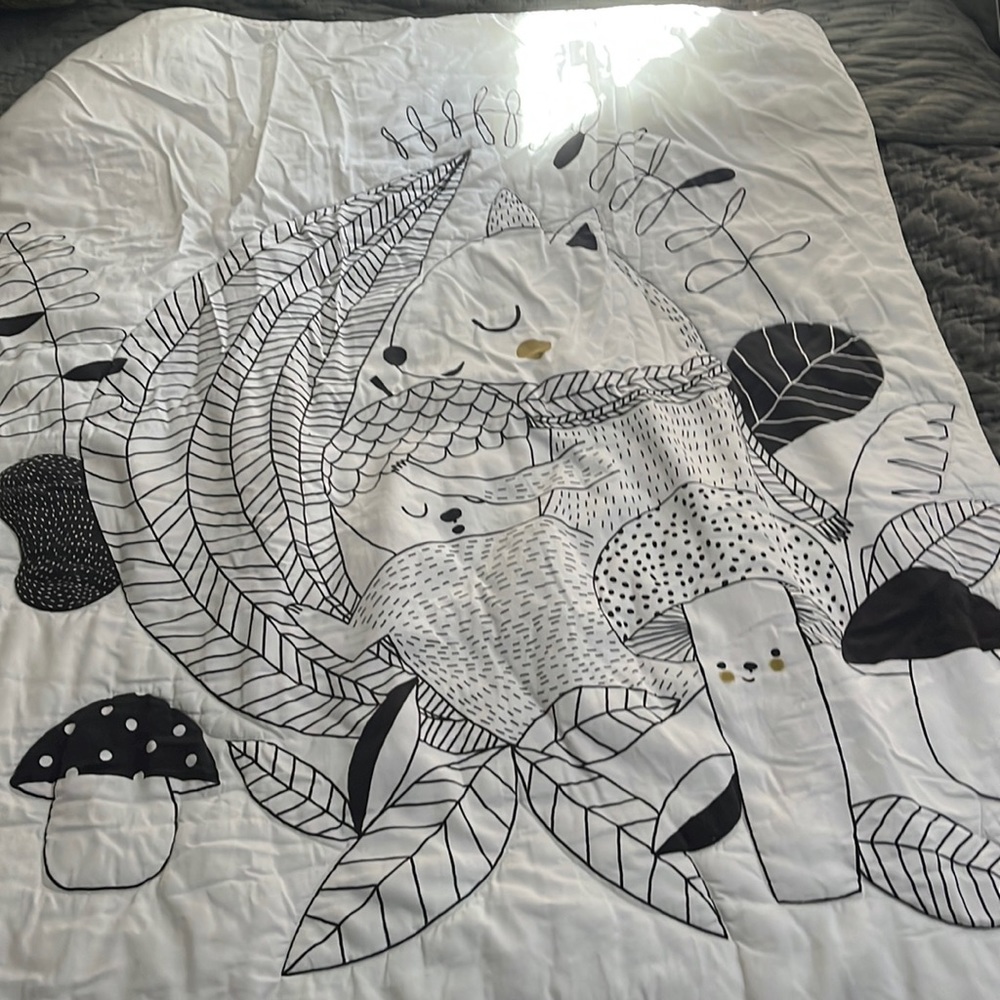 Rookie Human comforter set